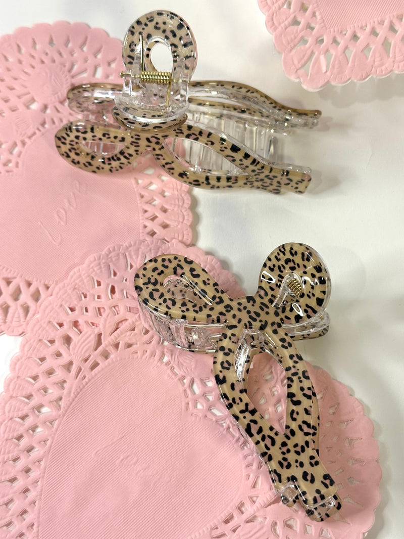 Animal Brow Bow Clip