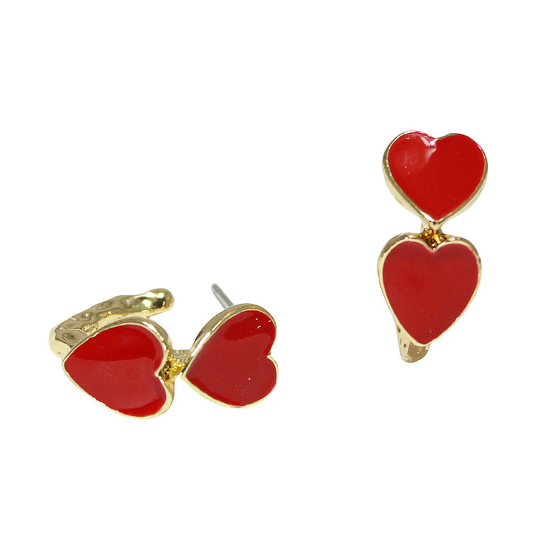 Mini Red Heart Hoop