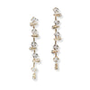Date Night Dangle Drop Earrings - Gold/Silver