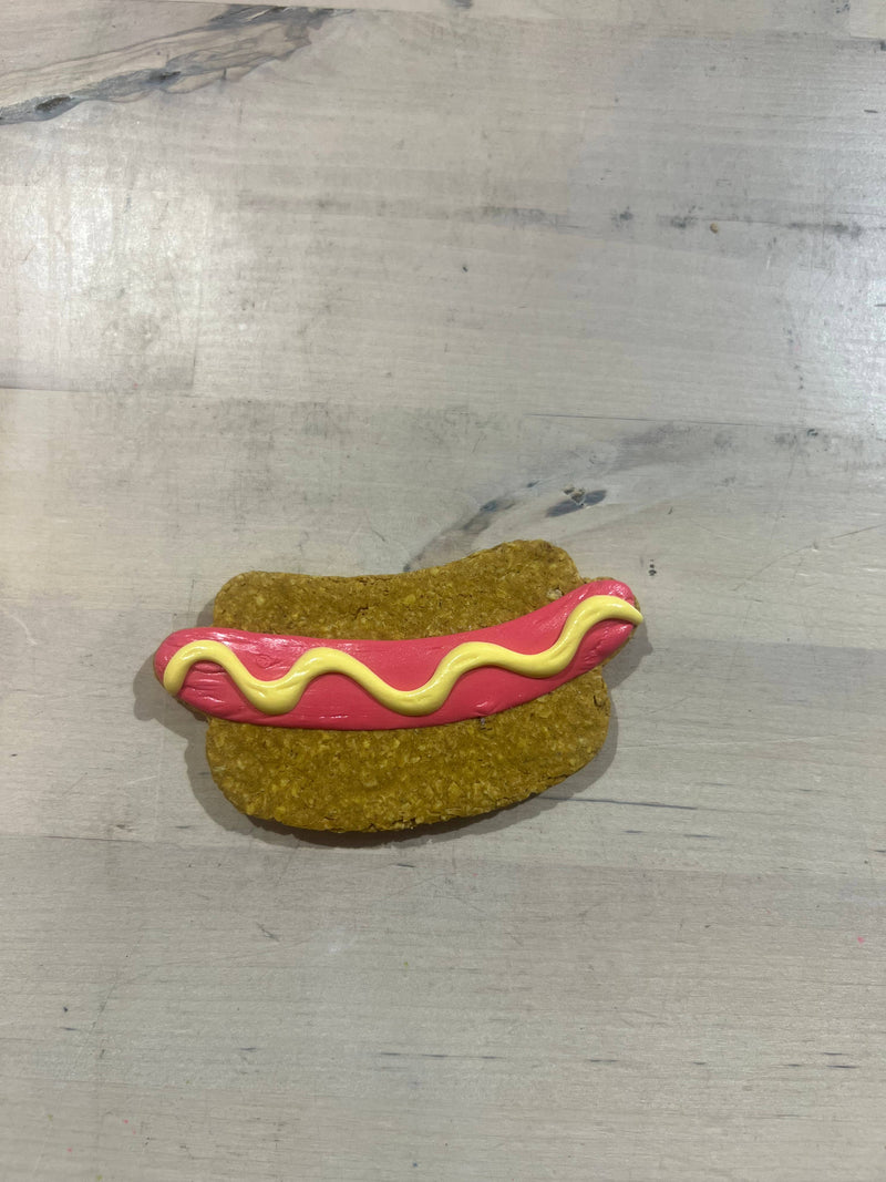 Hot Dog Style Dog Treat