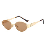 90s Vintage CC Round Sunglasses