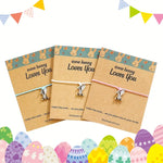 Easter Bunny Charm Bracelets