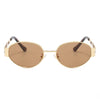 90s Vintage CC Round Sunglasses