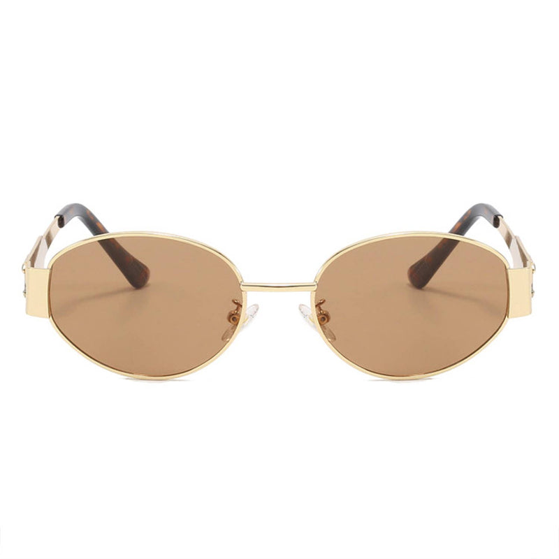 90s Vintage CC Round Sunglasses