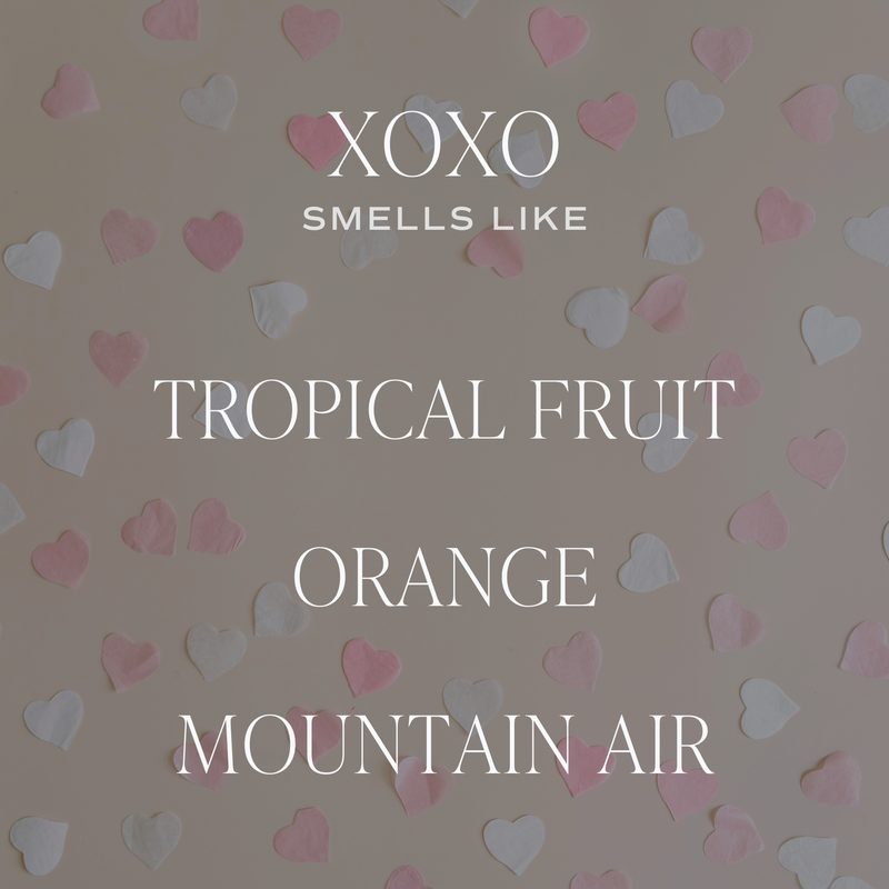 XOXO 15 oz Soy Candle \ Matte Jar