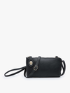 Kendall Mocha Crossbody/Wristlet w/ Twist Lock