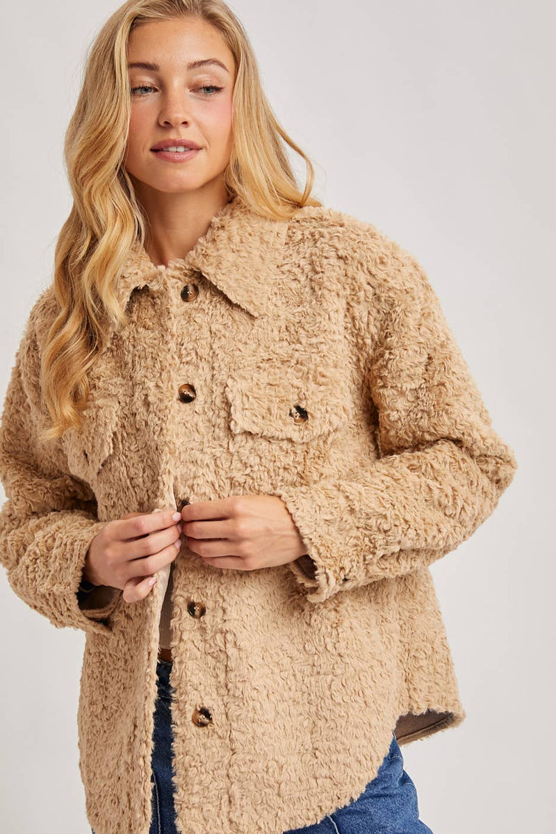 Boucle Cream Jacket