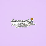 Dearest Gentle Reader Sticker