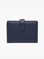 Jane Black Snap Cover Bi-Fold Wallet