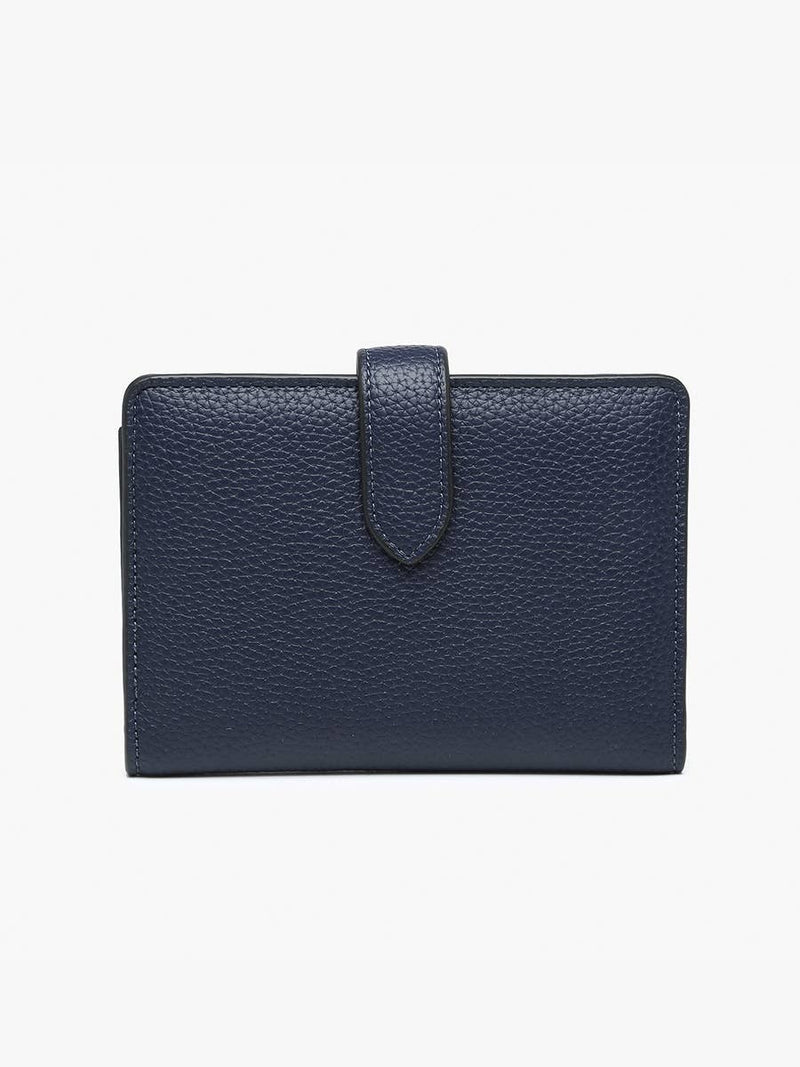 Jane Black Snap Cover Bi-Fold Wallet