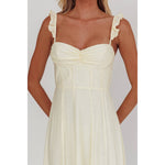 Pastel Yellow Maxi Dress