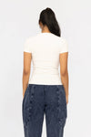 Essential Short-Sleeved White Top