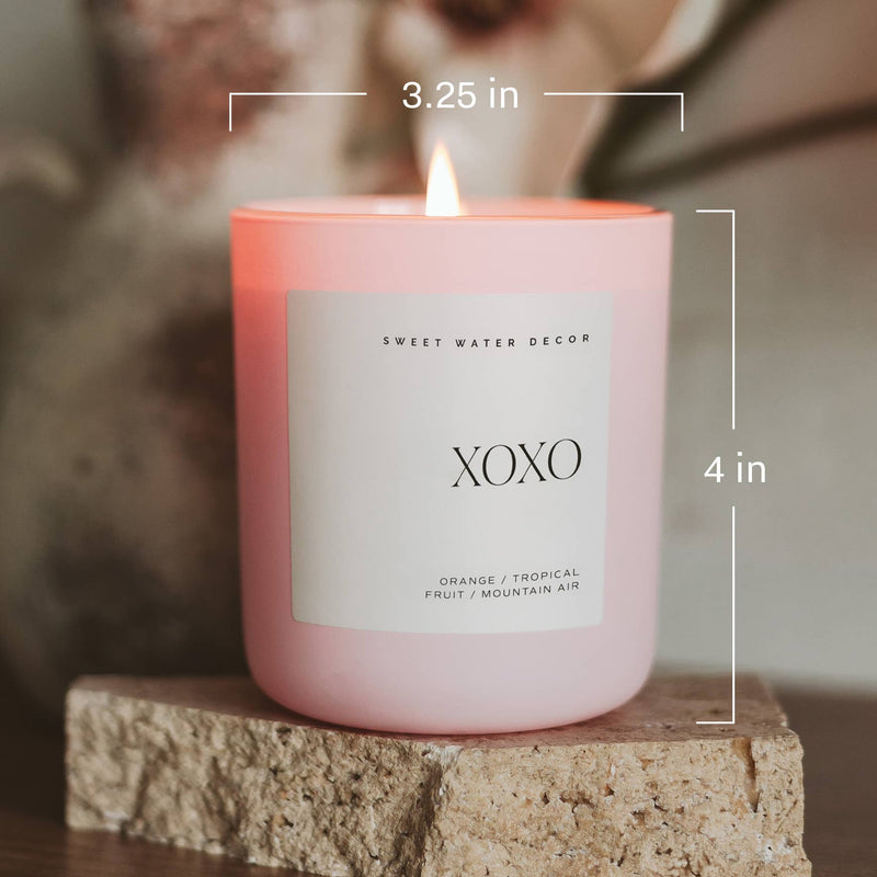 XOXO 15 oz Soy Candle \ Matte Jar