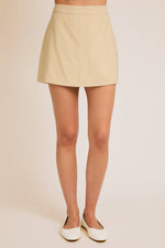 Maggie Beige Skort