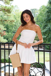 Mauve Izzy Straw Woven Crossbody w/ Vegan Leather Strap