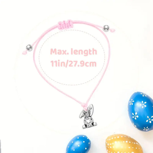 Easter Bunny Charm Bracelets