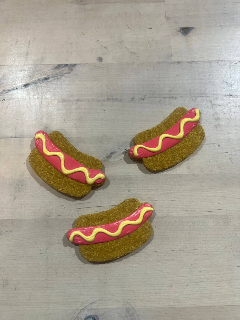 Hot Dog Style Dog Treat