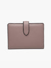 Jane Dark Olive Snap Cover Bi-Fold Wallet