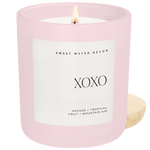 XOXO 15 oz Soy Candle \ Matte Jar
