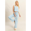 Light Blue Cotton Pants