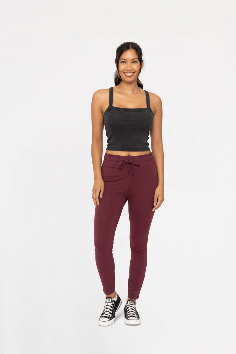 Square Neck Twist Tank Top