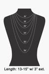 Pearl Beaded Flower Pendant Layered Necklace