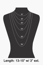 Pearl Beaded Flower Pendant Layered Necklace