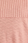 Pink Off The Shoulder Sweater Top