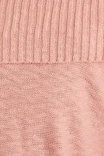 Pink Off The Shoulder Sweater Top