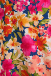 Floral Wrap Dress with Front Tie (S-3XL)