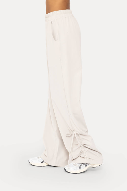 Pale Grey Wide Leg Pants