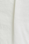 White Pleated Denim Mini Skort