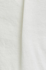 White Pleated Denim Mini Skort