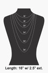 Cherry Station Charms Beaded Necklace Set