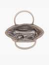 Mauve Karen Dual Handle Baguette Bag
