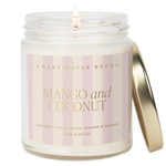 Mango and Coconut 9 oz Soy Candle