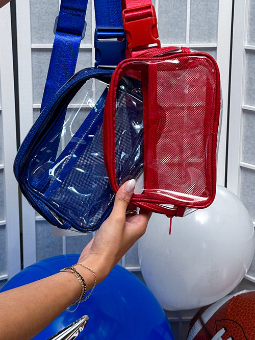 Clear Stadium Belt Bags