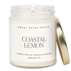 Coastal Lemon 9 oz Soy Candle