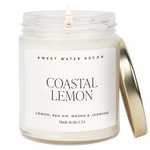 Coastal Lemon 9 oz Soy Candle