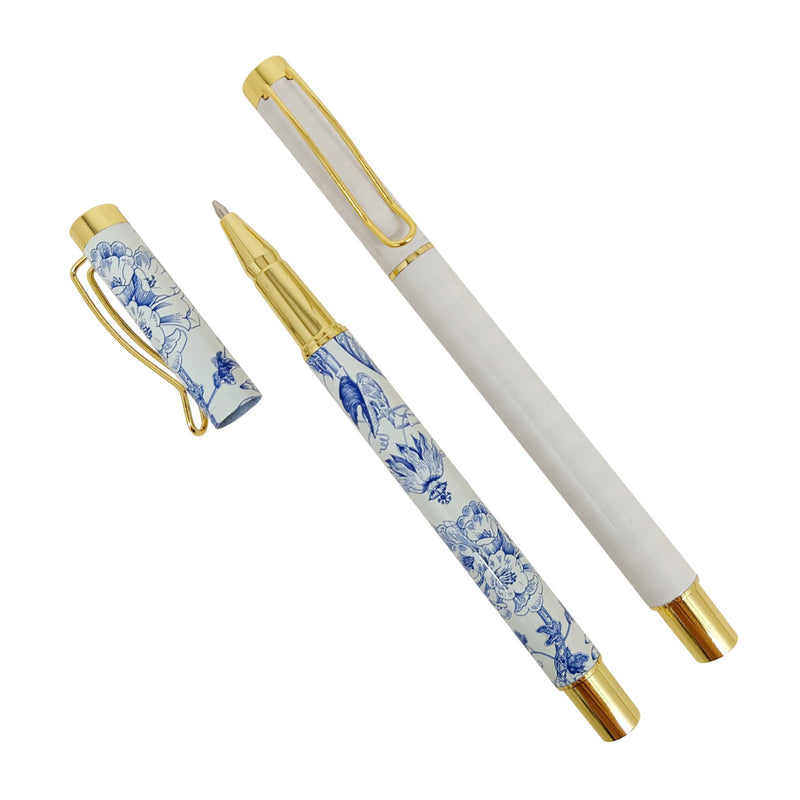 Blue Delft Metal Pen Set