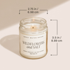 Coastal Lemon 9 oz Soy Candle