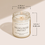 Coastal Lemon 9 oz Soy Candle
