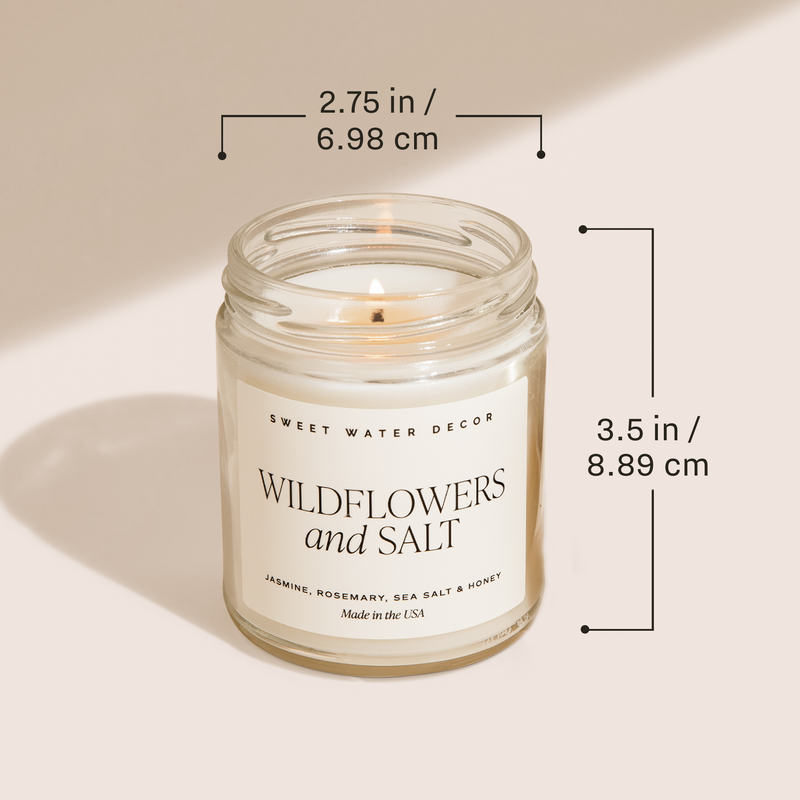 Coastal Lemon 9 oz Soy Candle