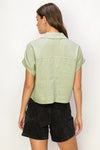 Annie Sage Short Sleeve Top