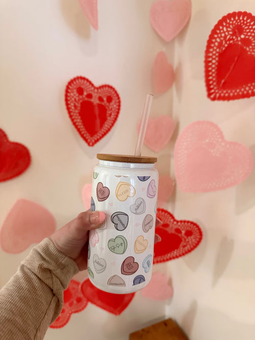 Swiftie Conversation Hearts Eras Cup