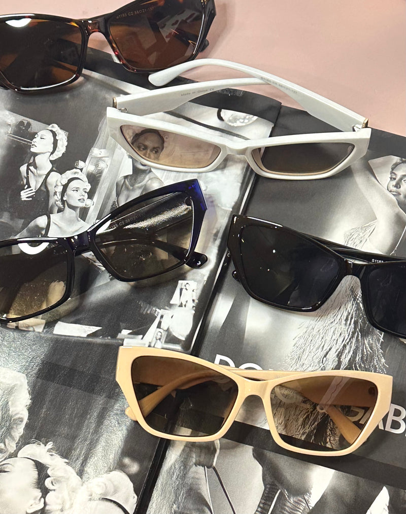 Square Retro Cat Eye Vintage Sunglasses