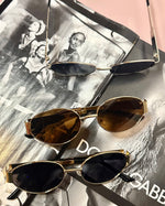 90s Vintage CC Round Sunglasses