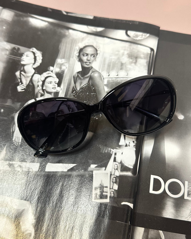 Round Chic Polarized Oval Sunglasses