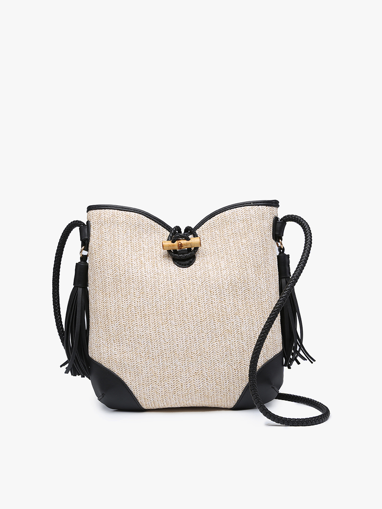 Bonnie Straw Crossbody w/ Tassel