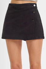 Alice Black Jean Skort
